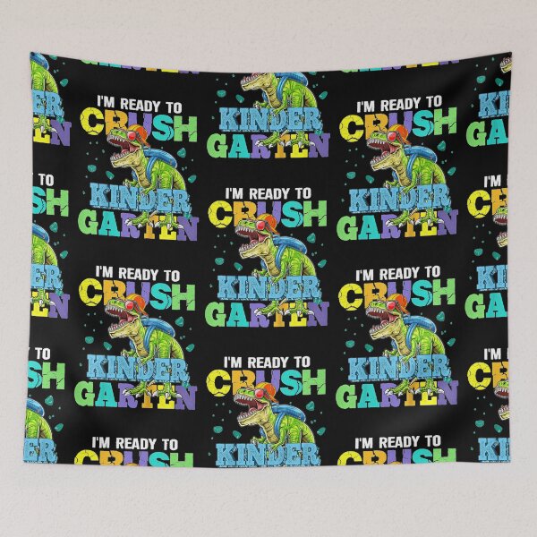 Item preview, I'm Ready To Crush Kinder Garten Dinosaur designed and sold by Roman Beyer.