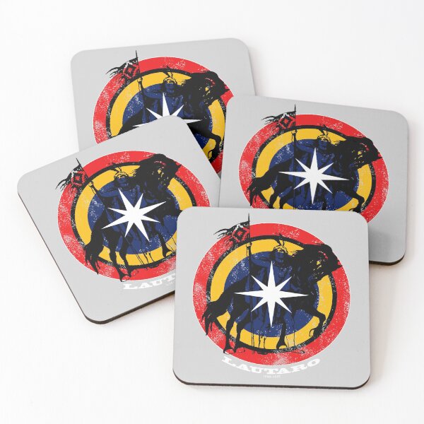 Item preview, LAUTARO -  MAPUCHE TOQUI - Chilean Indigenous Leader - Native Modern Graphic designed and sold by #mossasdesign.