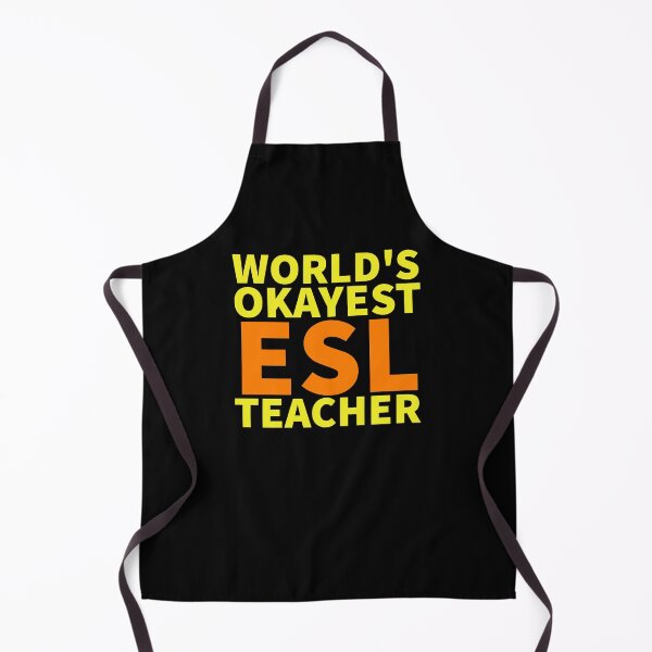 Item preview, World's Okayest ESL Teacher | ELL, ESOL,TESOL,TEFL Teachers designed and sold by The-ItemShop.