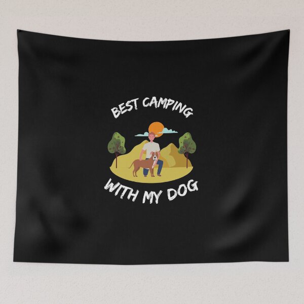 Item preview, Copy of Best Camping With My Dog . designed and sold by Hab2.