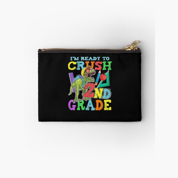 Item preview, Kids Back To school Shirt Ready To Crush 2nd Grade Dinosaur designed and sold by Roman Beyer.