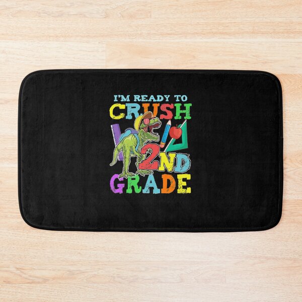 Item preview, Kids Back To school Shirt Ready To Crush 2nd Grade Dinosaur designed and sold by Roman Beyer.