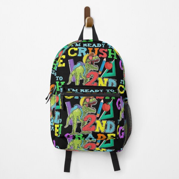 Item preview, Kids Back To school Shirt Ready To Crush 2nd Grade Dinosaur designed and sold by Roman Beyer.