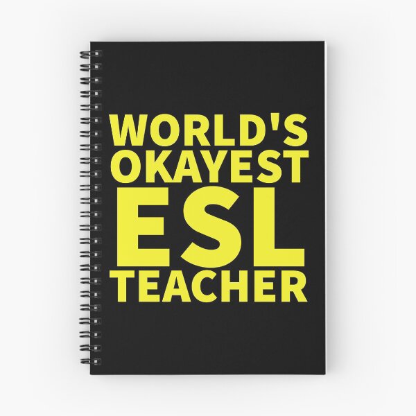 Item preview, World's Okayest ESL Teacher | ELL, ESOL,TESOL,TEFL Teachers designed and sold by The-ItemShop.