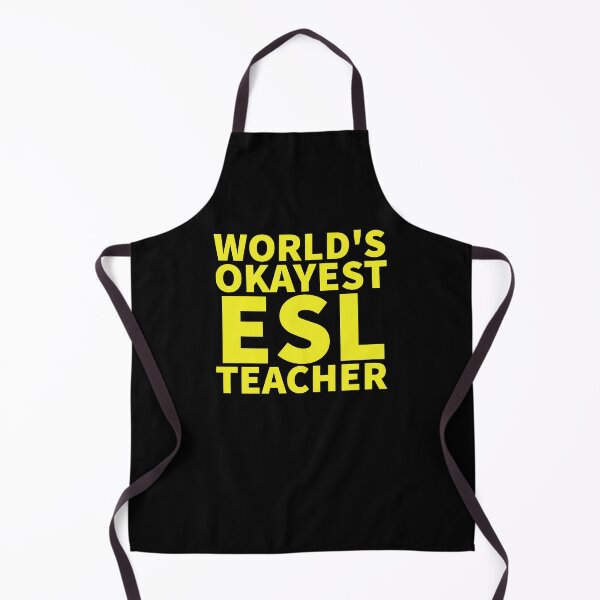 Item preview, World's Okayest ESL Teacher | ELL, ESOL,TESOL,TEFL Teachers designed and sold by The-ItemShop.