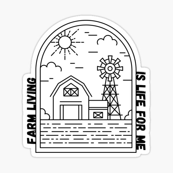 Vista previa del artículo con la obra «La vida en la granja es la vida para mí», diseñado y vendido por bahicharafe.