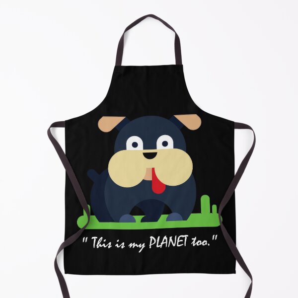 Item preview, Cute BullDog Puppy Animal Planet Art - Black designed and sold by geekySlicks.