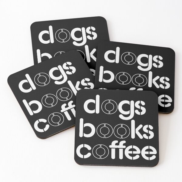 Item preview, Dogs Books And Coffee designed and sold by SenGift.