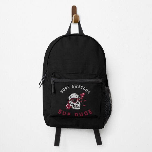 Item preview, Supa Awesome SUP Dude Stand Up Paddling Design designed and sold by JJWilsonTees.