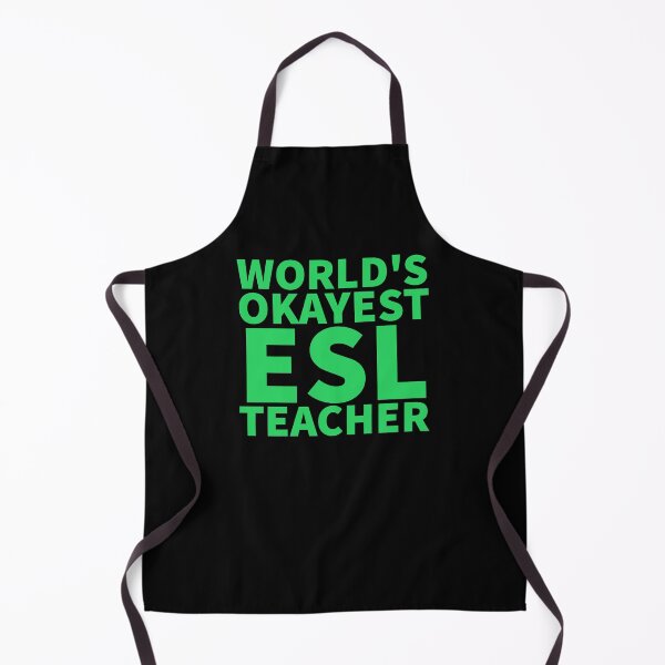 Item preview, World's Okayest ESL Teacher | ELL, ESOL,TESOL,TEFL Teachers designed and sold by The-ItemShop.