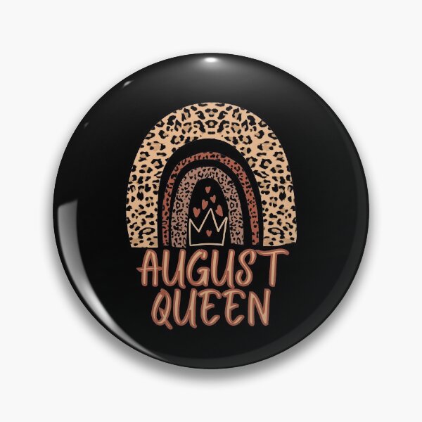 Item preview, August Queen, Queens are born in August, Leopard Boho Rainbow  designed and sold by ACC .