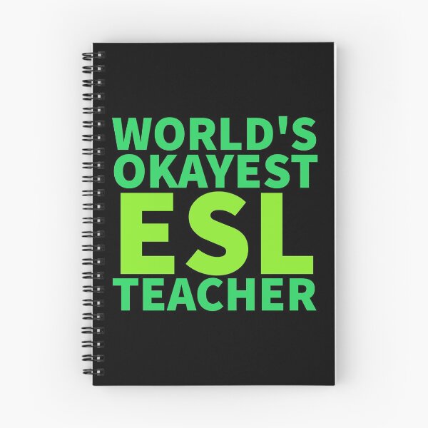 Item preview, World's Okayest ESL Teacher | ELL, ESOL,TESOL,TEFL Teachers designed and sold by The-ItemShop.
