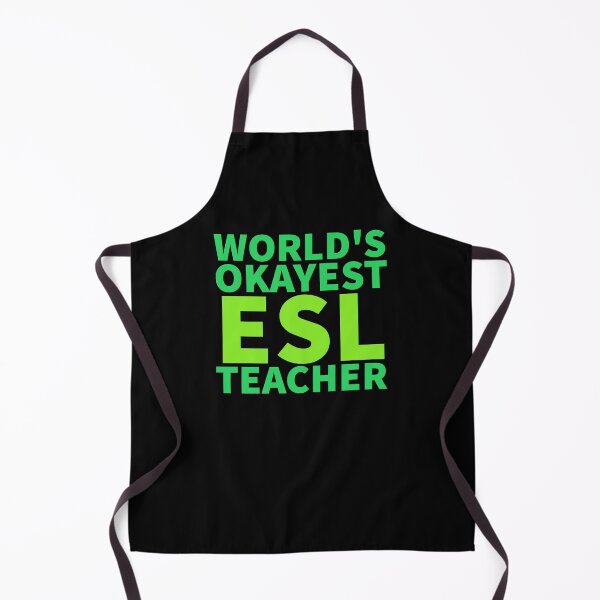 Item preview, World's Okayest ESL Teacher | ELL, ESOL,TESOL,TEFL Teachers designed and sold by The-ItemShop.