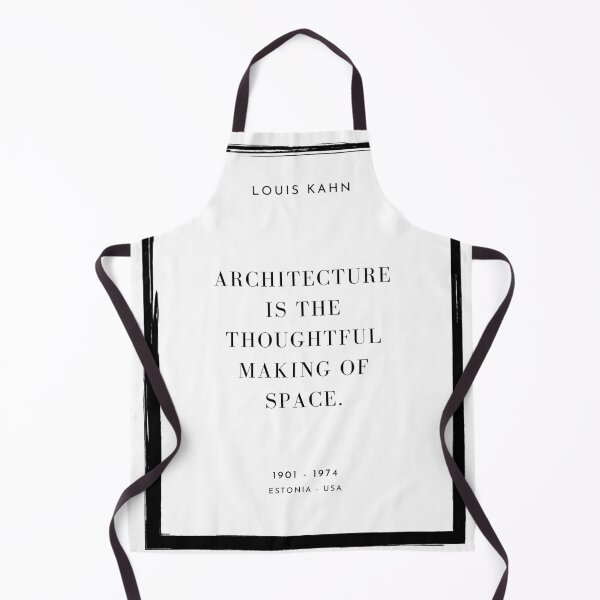 Item preview, Architecture is the thoughtful making of space, Louis Kahn - Architecture Quote designed and sold by SLGA-Designs.