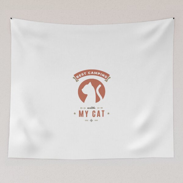 Item preview, Best Camping With My Cat,Camping With My Cat designed and sold by yourcherryguy.