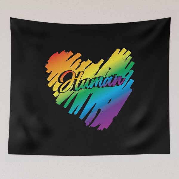 Item preview, LGBT Rainbow Pride Love Human designed and sold by MarcelSantos.