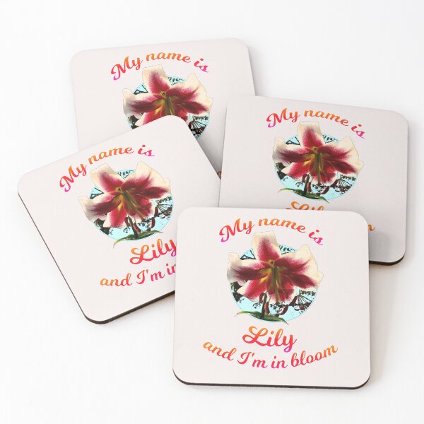 Item preview, My name is Lily designed and sold by saf-saf.