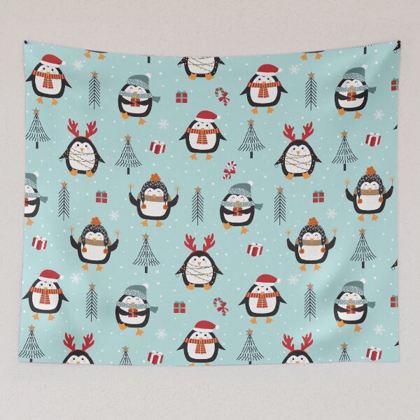 Item preview, The penguins prepare for christmas  designed and sold by Emil1993.
