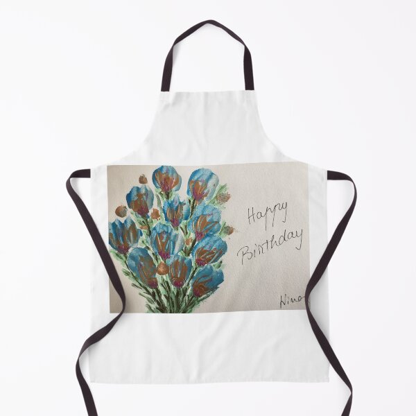 Item preview, Blue flowers designed and sold by Niculina.