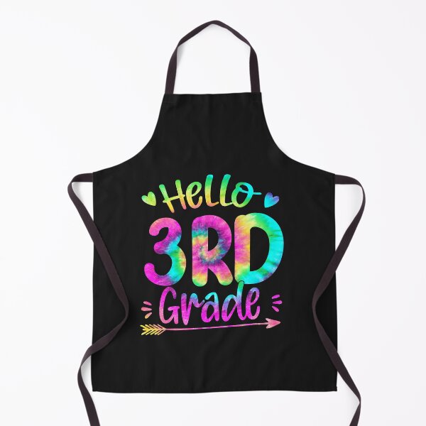 Item preview, Hello 3rd Grade Tiedye color designed and sold by WaveOcean123.