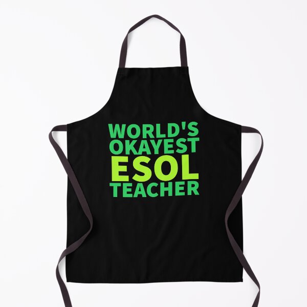 Item preview, World's Okayest ESOL Teacher | ELL, ESL,TESOL,TEFL Teachers designed and sold by The-ItemShop.