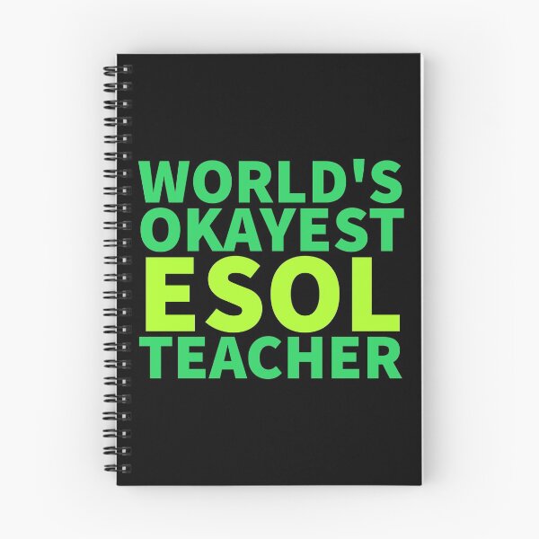Item preview, World's Okayest ESOL Teacher | ELL, ESL,TESOL,TEFL Teachers designed and sold by The-ItemShop.