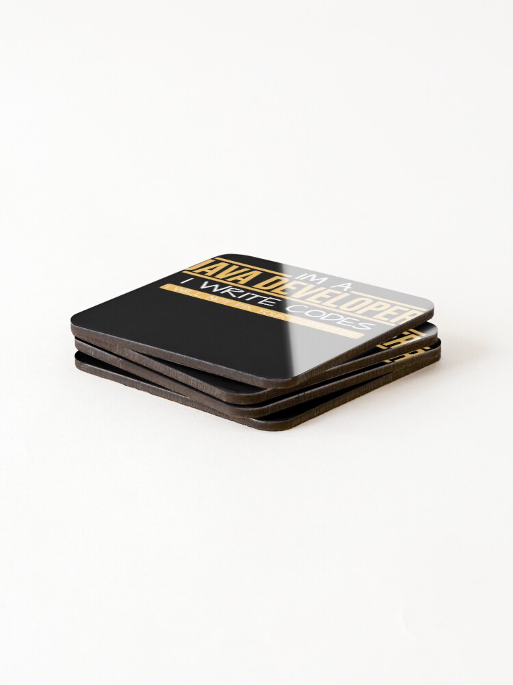 Thumbnail 4 of 5, Coasters (Set of 4), Java developer designed and sold by MarcelSantos.