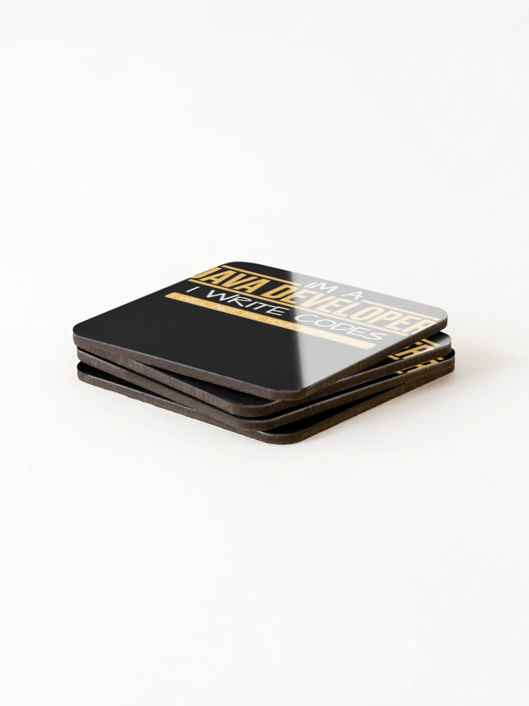 Thumbnail 4 of 5, Coasters (Set of 4), Java developer designed and sold by MarcelSantos.