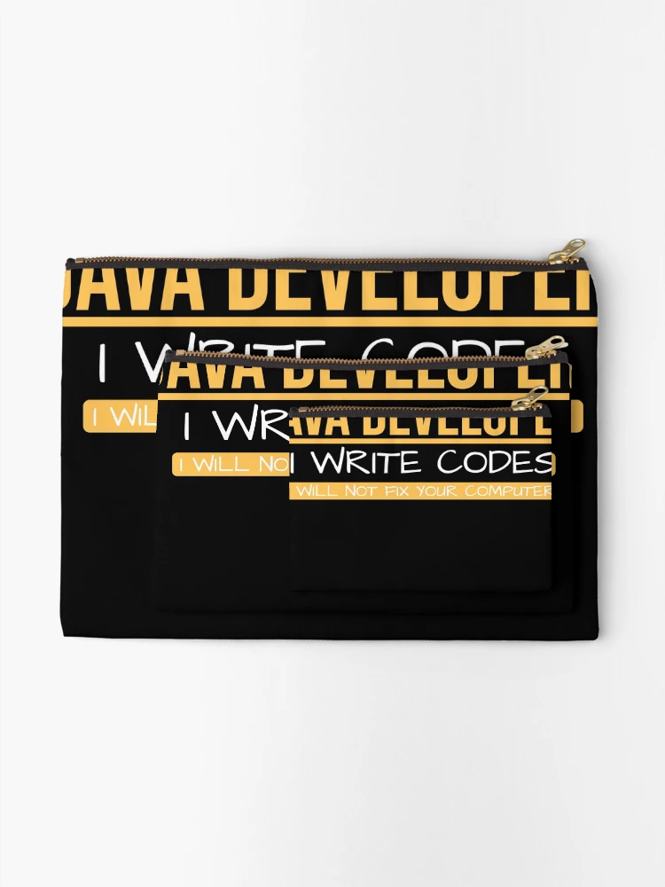 Thumbnail 2 of 4, Zipper Pouch, Java developer designed and sold by MarcelSantos.