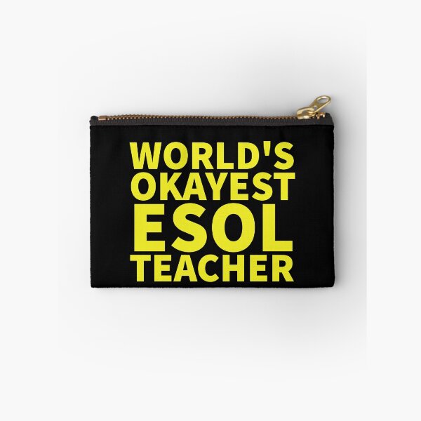 Item preview, World's Okayest ESOL Teacher | ELL, ESL,TESOL,TEFL Teachers designed and sold by The-ItemShop.