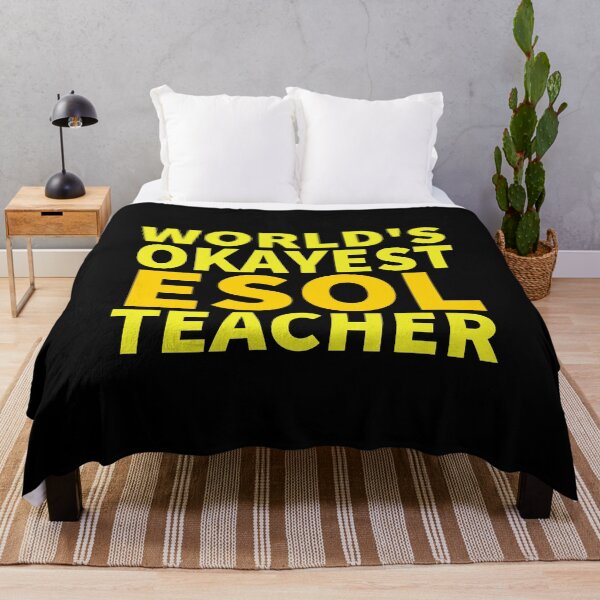 Item preview, World's Okayest ESOL Teacher | ELL, ESL,TESOL,TEFL Teachers designed and sold by The-ItemShop.