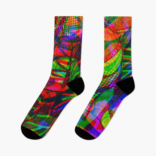 Item preview, Crazy Psychadelic Geomtric Abstract designed and sold by sueshorman.