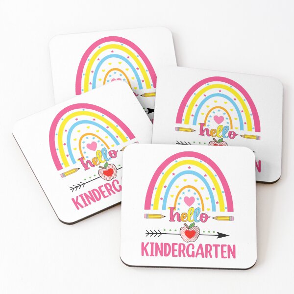 Item preview, Hello Kindergarten Rainbow apple designed and sold by WaveOcean123.