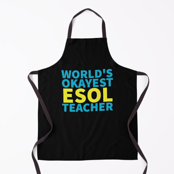 Item preview, World's Okayest ESOL Teacher | ELL, ESL,TESOL,TEFL Teachers designed and sold by The-ItemShop.