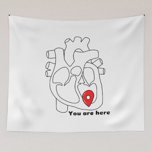 Item preview, You are here in my heart designed and sold by Kristina-sw.