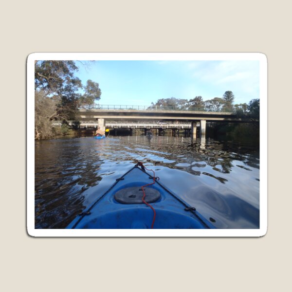 kayaking up the Canning Magnet