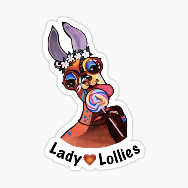 "Ladies like Lollies" Sticker