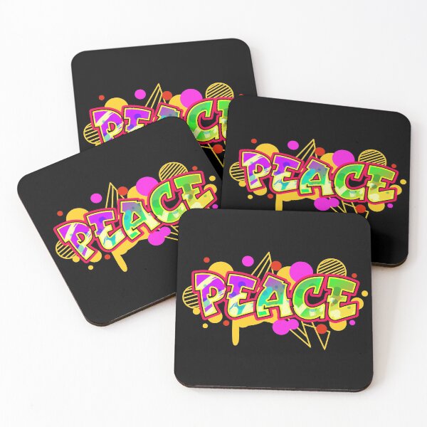 Item preview, Peace Graffiti Text Design designed and sold by mrhighsky.