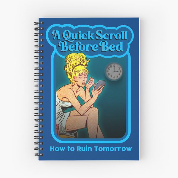 Item preview, A Quick Scroll Before Bed designed and sold by BaconPancakes21.