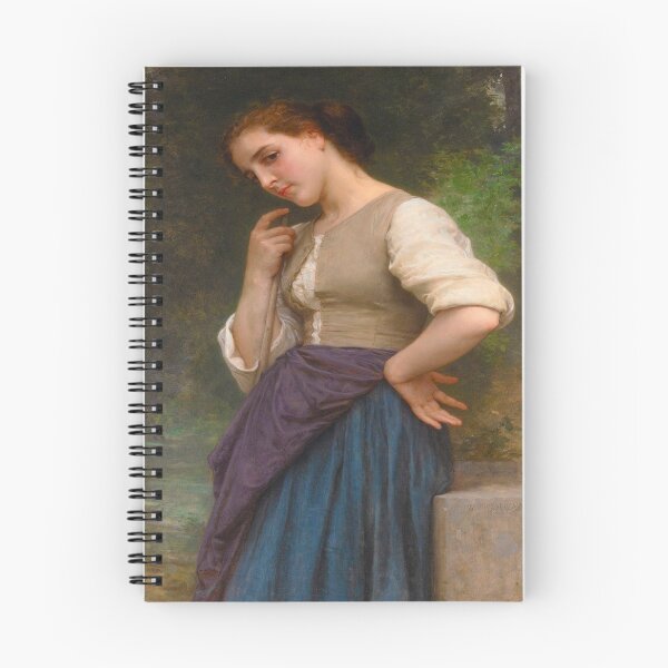 Item preview, William Adolphe Bouguereau -The Shepherdess designed and sold by Vivanne-art.