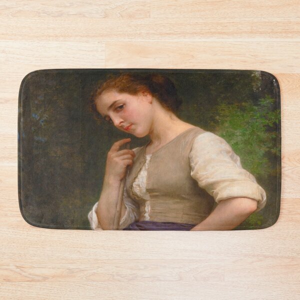 Item preview, William Adolphe Bouguereau -The Shepherdess designed and sold by Vivanne-art.