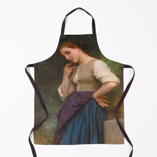 Item preview, William Adolphe Bouguereau -The Shepherdess designed and sold by Vivanne-art.