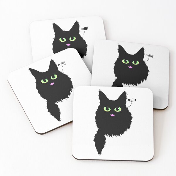 Item preview, Cute black cat designed and sold by Mikespiritz.