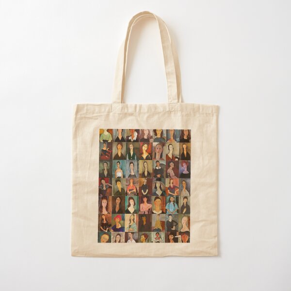 Picasso Cubism Portrait Tote Bag by Enki Art - Pixels