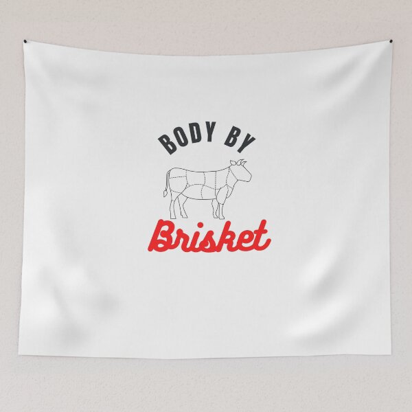Item preview, funny by brisket barbeque bbq grilling meat grill beef, funny by, by brisket, funny brisket, funny by brisket, by brisket barbeque, funny by brisket Body By Brisket Tailgate Grill BBQ Grill  designed and sold by 77ART.