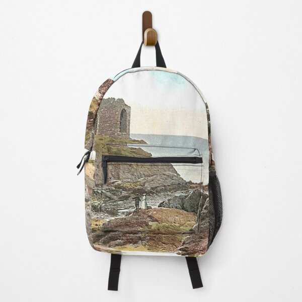 Item preview, Vintage Illustration of Lady Janet Anstruther's Tower, Elie, Fife designed and sold by yourscotland.