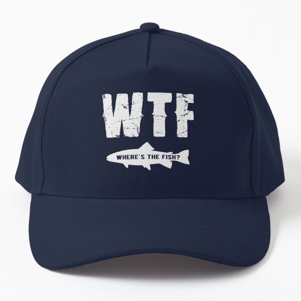 Funny Fishing Theme, Fish Humor Quotes for Men' Trucker Cap