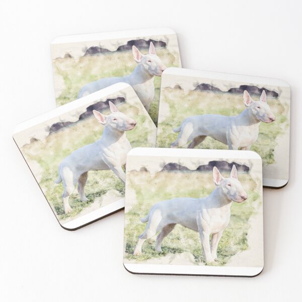 Item preview, Bull Terrier designed and sold by TheresPawprints.