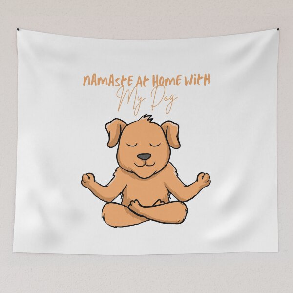 Item preview, Namaste At Home With My Dog designed and sold by TopStyles.