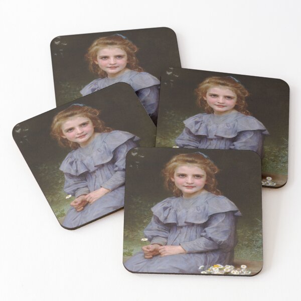 Item preview, William Adolphe Bouguereau - Daisies designed and sold by Vivanne-art.